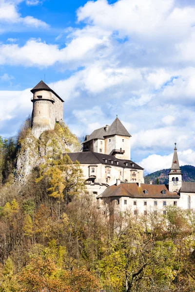 Oravsky zamek, Słowacja — Zdjęcie stockowe