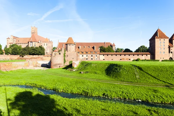 Burg Malbork, Pommern — Stockfoto