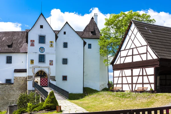 Seeberg (Ostroh) Vista sul castello — Foto Stock