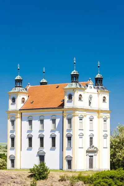 Паломническая часовня Святого Флориана, Моравский Крумлов — стоковое фото