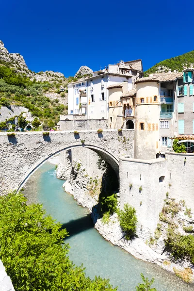 Entrevaux, Provence, Ranska — kuvapankkivalokuva