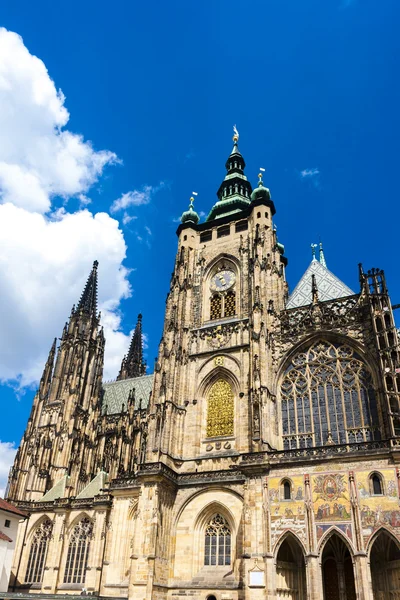 Katedralen i St Vitus, Wenceslas och Vojtech — Stockfoto