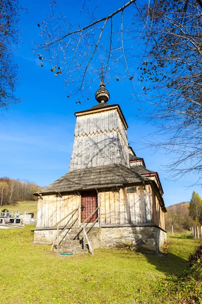 Ahşap kilise, Prikra — Stok fotoğraf