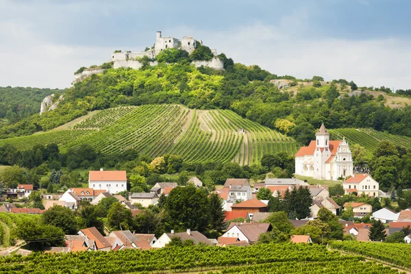 Rovine del castello di Falkenstein, Bassa Austria — Foto Stock