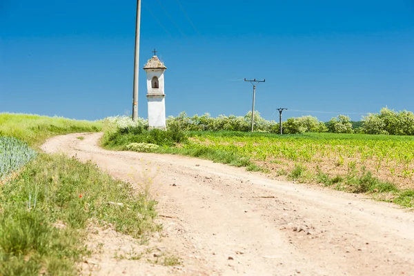 Paisaje con la tortura de Dios en el sur de Moravia — Foto de Stock