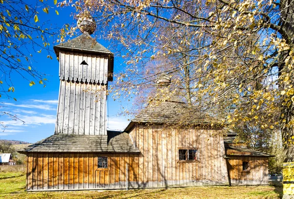 Chiesa di legno, Jedlinka — Foto Stock