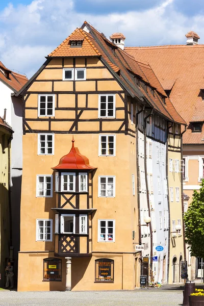 Komplex av medeltida hus kallas spalicek, cheb — Stockfoto