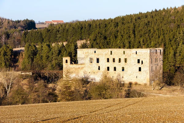 Rovine del Castello di Krakovec, Repubblica Ceca — Foto Stock