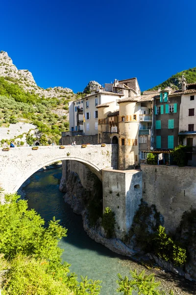 Entrevaux, Provence, Ranska — kuvapankkivalokuva