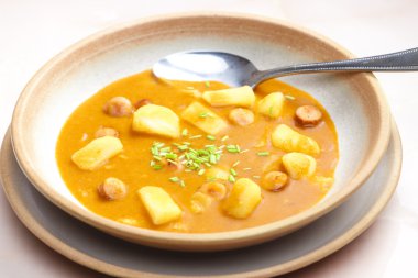 Frankfurt çorba görünümü