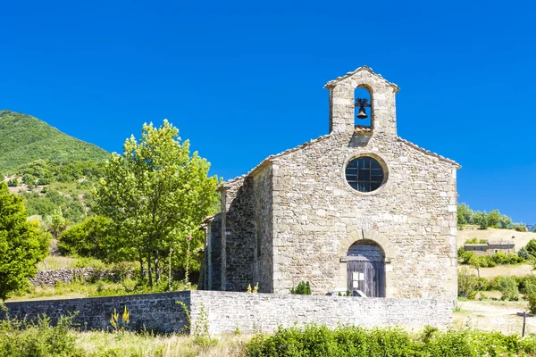 Kaplica st. jean de crupies, rhone-alpes, Francja — Zdjęcie stockowe