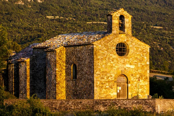 Kapel St. Jean de Crupies, Rhone-Alpes, Frankrig - Stock-foto