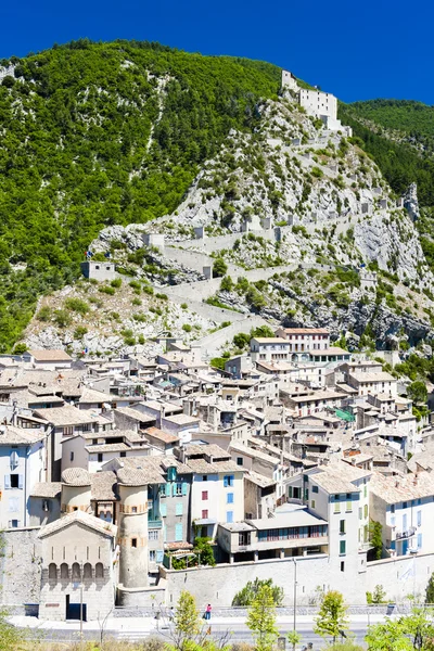 Entrevaux, Provenza, Francia — Foto Stock