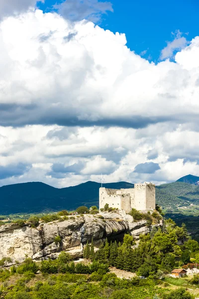 Ruïnes van het kasteel in Vaison-la-Romaine, Provence, Frankrijk — Stockfoto