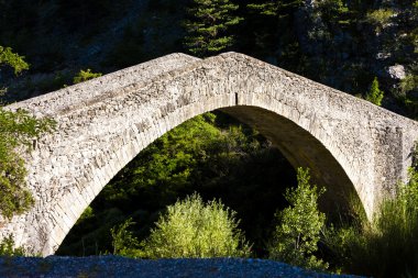 köprü Pont de la Reine Jeanne, Provence, Fransa