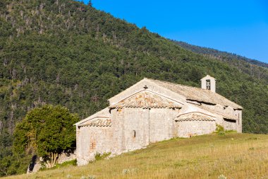 Chapel notre-dame yakınındaki vergons, provence, Fransa