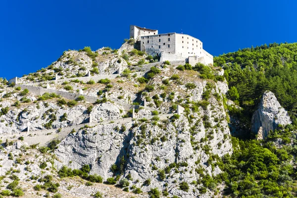 Fort in Entrevaux, Provence, Frankrijk — Stockfoto