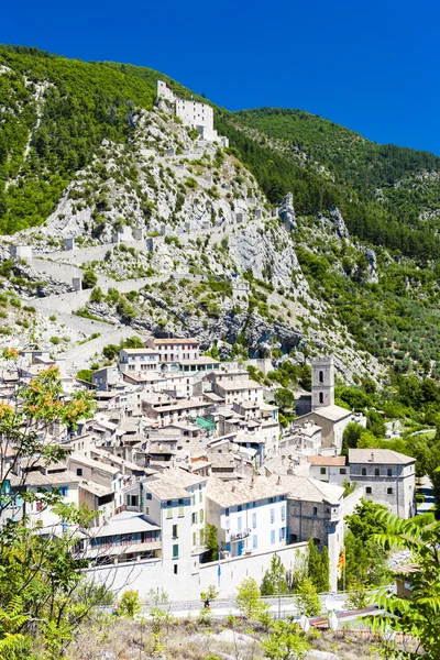 Entrevaux, Provenza, Francia — Foto de Stock