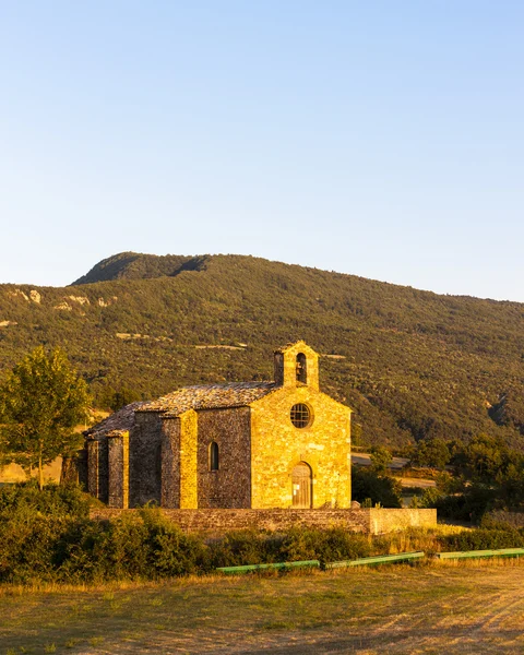 Kapel st. jean de crupies, rhone-alpes, Frankrijk — Stockfoto