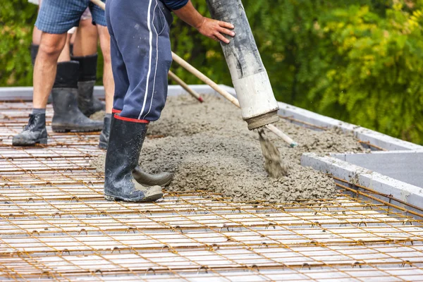 Construction of a house — Stock Photo, Image