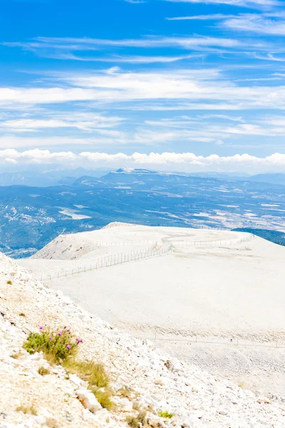 Visa från Mont Ventoux, Provence, Frankrike — Stockfoto