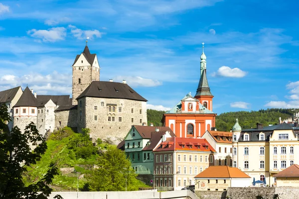 Loket kale kasaba, Çek Cumhuriyeti ile — Stok fotoğraf