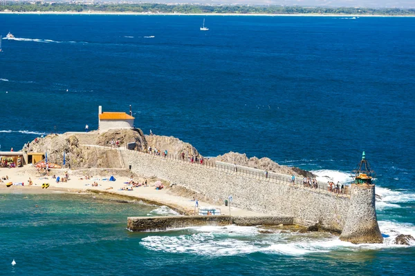 Collioure harbour, Languedoc-Roussillon, France — Stock Photo, Image