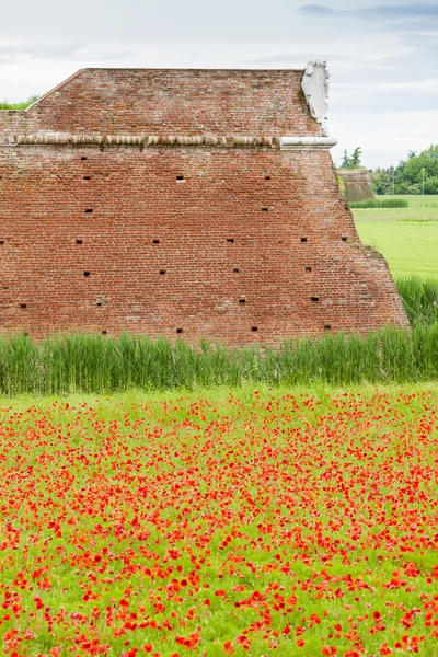 Fortification of Sabbioneta city, Lombardy, Italy — Stock Photo, Image