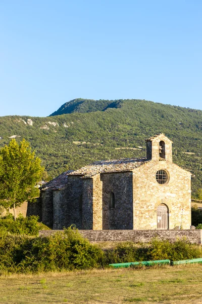 Kapel st. jean de crupies, rhone-alpes, Frankrijk — Stockfoto