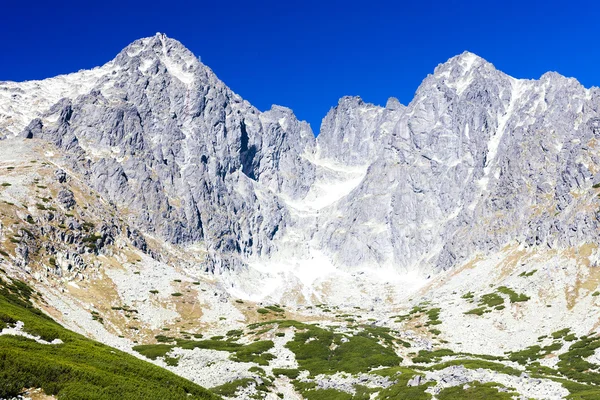 Lomnicky Peak e dintorni, Vysoke Tatry (Alti Tatra ), — Foto Stock