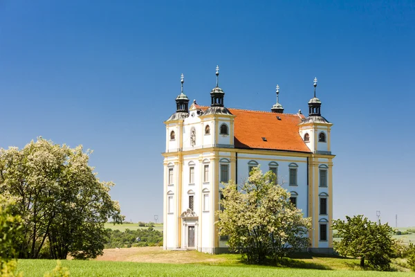 Peregrinación capilla de San Florian, Moravsky Krumlov, República Checa Repu — Foto de Stock