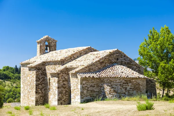 Kapel st. jean de crupies, rhone-alpes, Frankrijk — Stockfoto