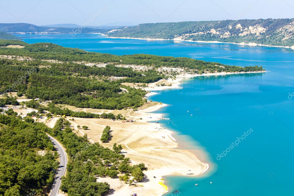 St Croix Lake, Verdon Provence, France Stock Photo by ©phb.cz