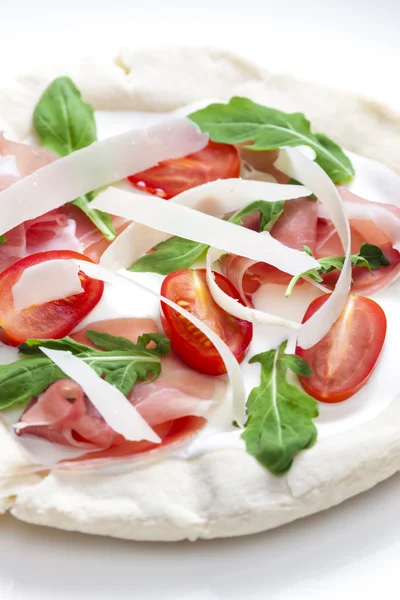 Homemade pizza Primavera — Stock Photo, Image