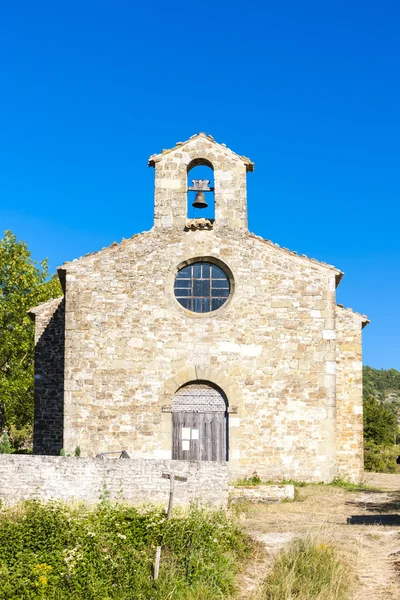 Kaplica st. jean de crupies, rhone-alpes, Francja — Zdjęcie stockowe