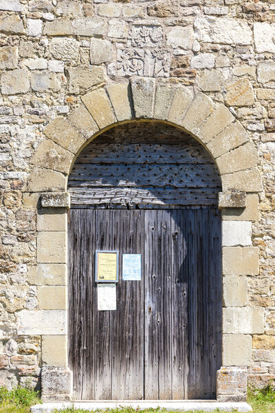 Close up of Chapel St. Jean de Crupies, Rhone-Alpes