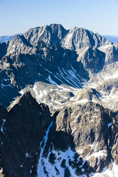 Widok z Łomnicę, Wysokie Tatry — Zdjęcie stockowe