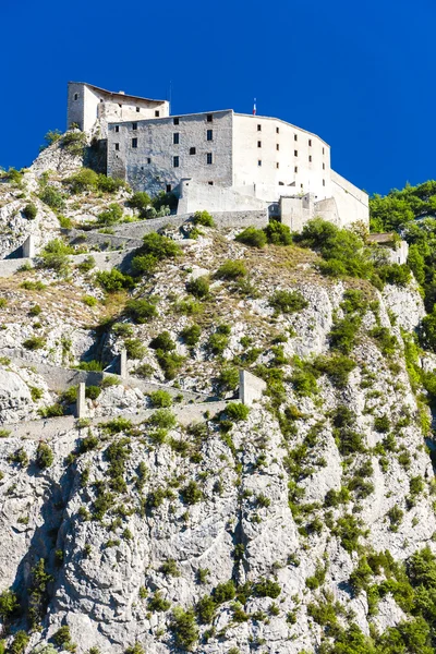 Fortaleza em Entrevaux, Provence, Francia — Fotografia de Stock