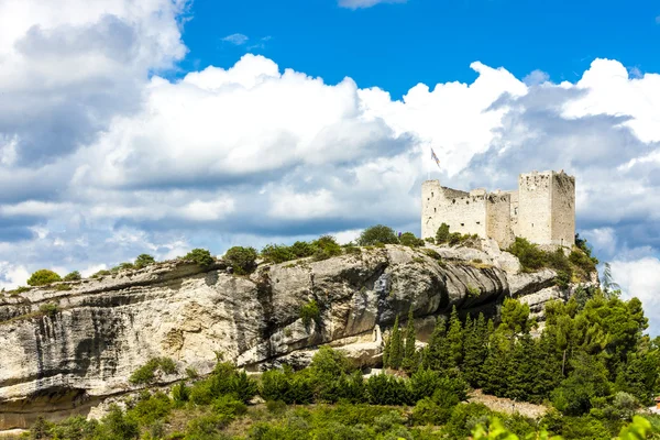 Ruins of castle in Vaison-la-Romaine, Provence, France — Stock Photo, Image