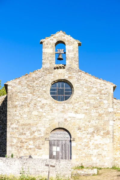 教堂圣让德 crupies，罗纳-阿尔卑斯大区法国 — 图库照片