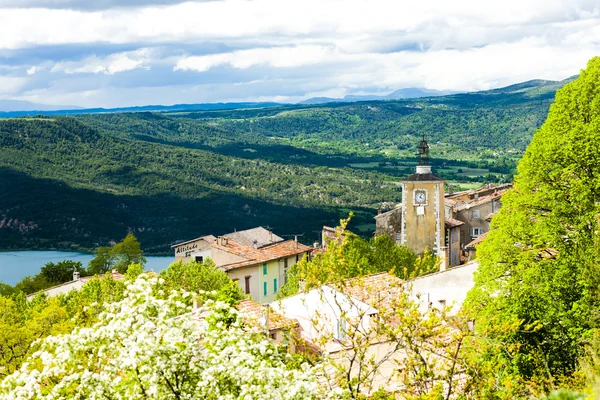 Aiguines, dipartimento del Var, Provenza, Francia — Foto Stock