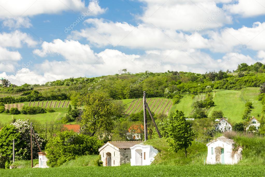 wine cellars in Retz region, Lower Austria, Austria