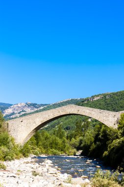 köprü Pont de la Reine Jeanne, Provence, Fransa