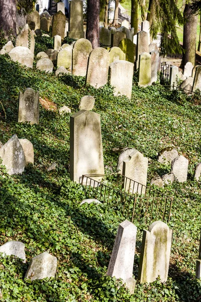 Jewish Cemetery, Trebic, Czech Republic — Stock Photo, Image