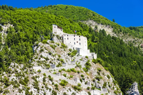 Fortaleza em Entrevaux, Provence, Francia — Fotografia de Stock