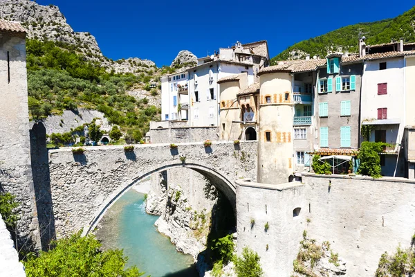 Entrevaux, Provenza, Francia — Foto de Stock