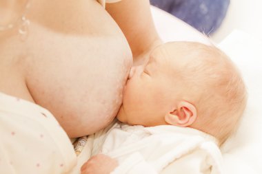 Anne bebeğini Hemşirelik portresi