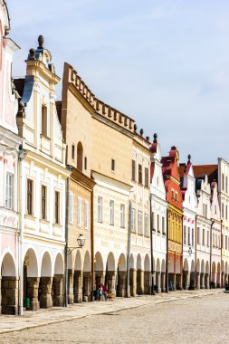 Rönesans evlerin telc, Çek Cumhuriyeti