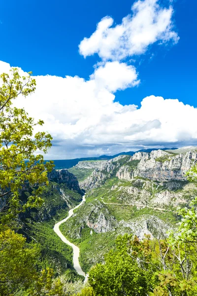 K rokli Verdon, provence, Francie — Stock fotografie