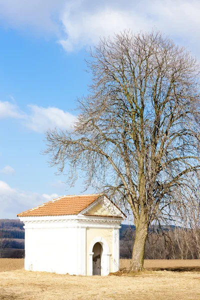 Capela perto de Kourim, República Checa — Fotografia de Stock